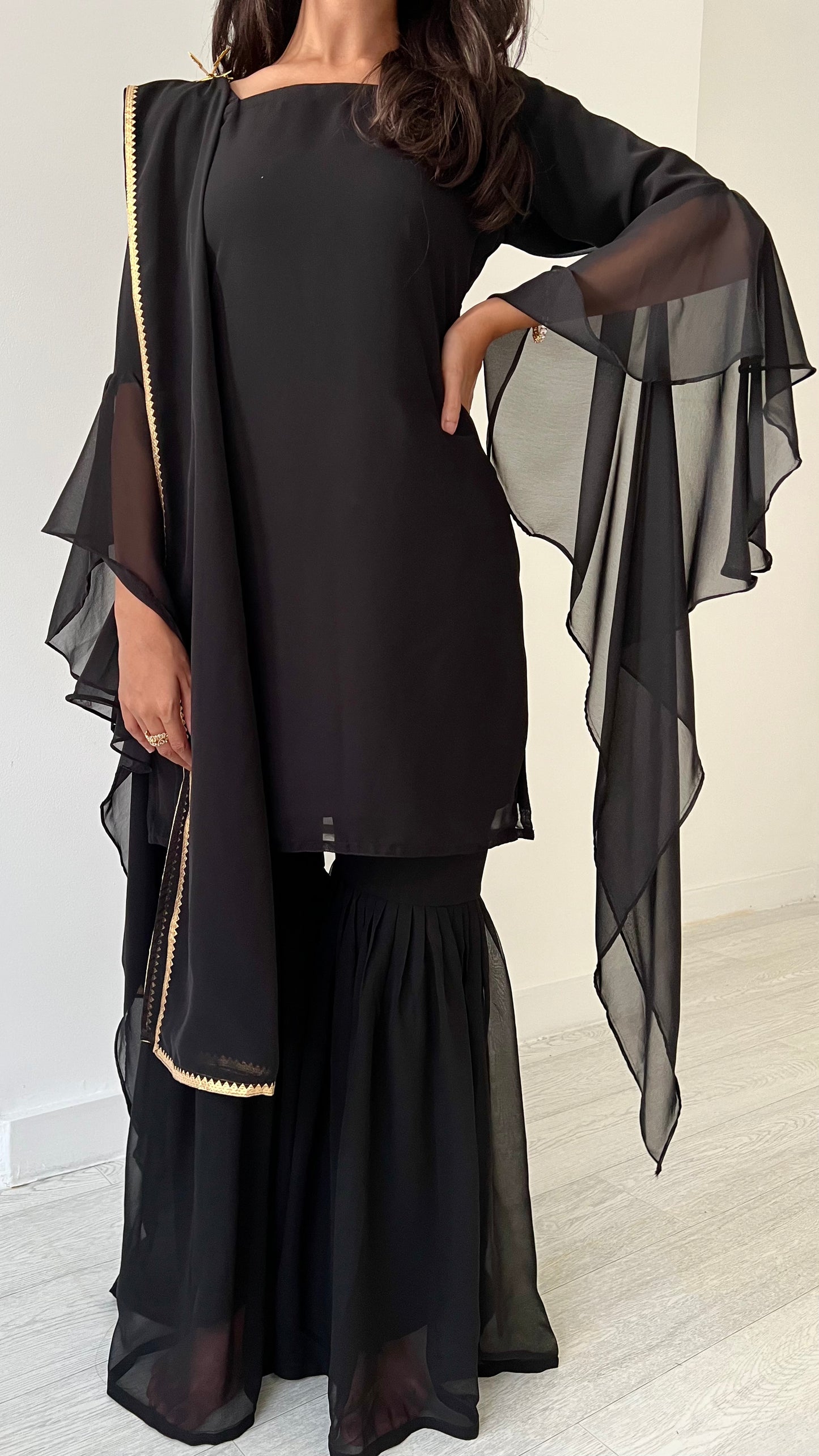 Cascade Gharara Suit