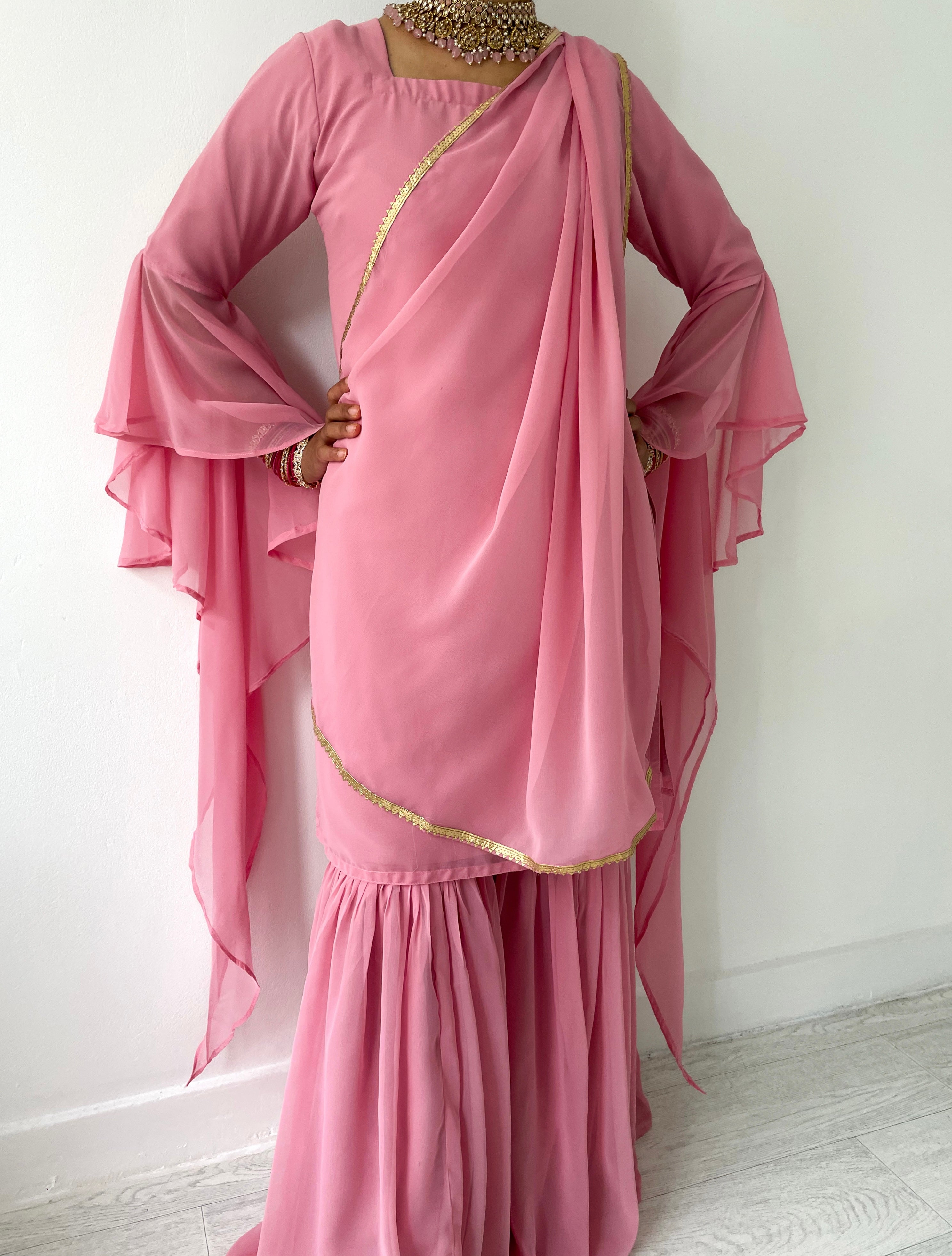 Cascade Gharara Suit