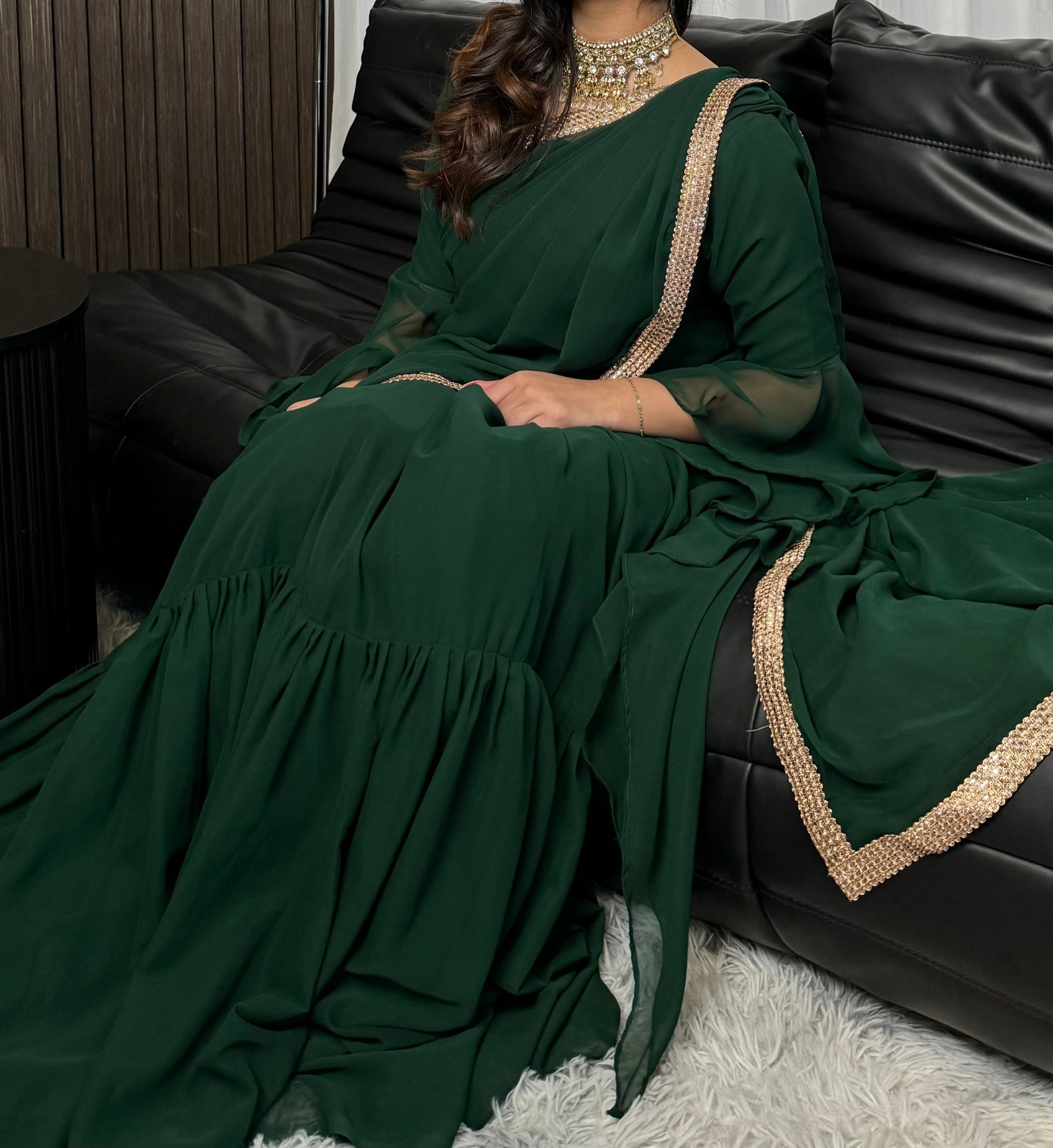 Cascade Saree