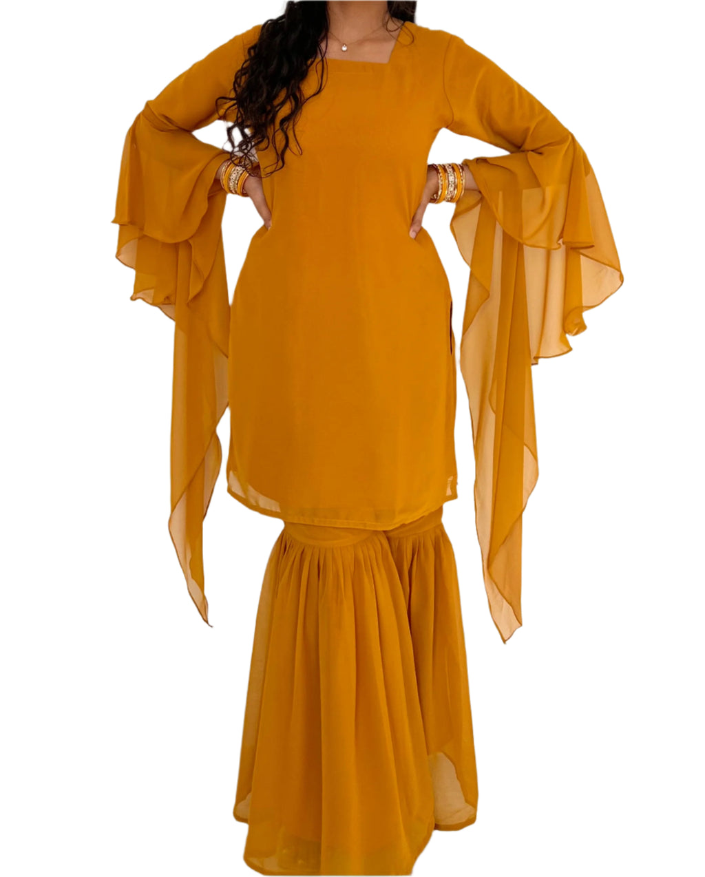 Cascade Gharara Suit